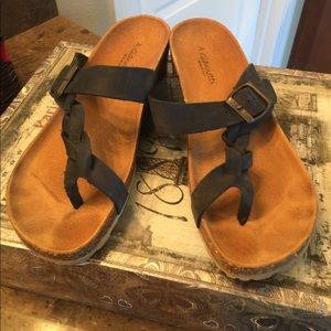 Italian leather sandals
